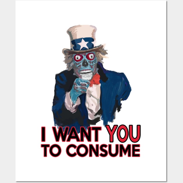 They Live Wall Art by Titius